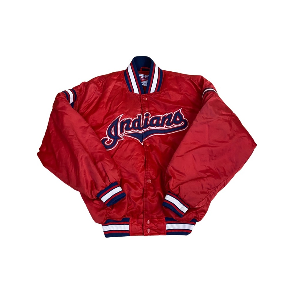 Vintage Starter Cleveland Indians Men’s Size Medium Dug Out Jacket